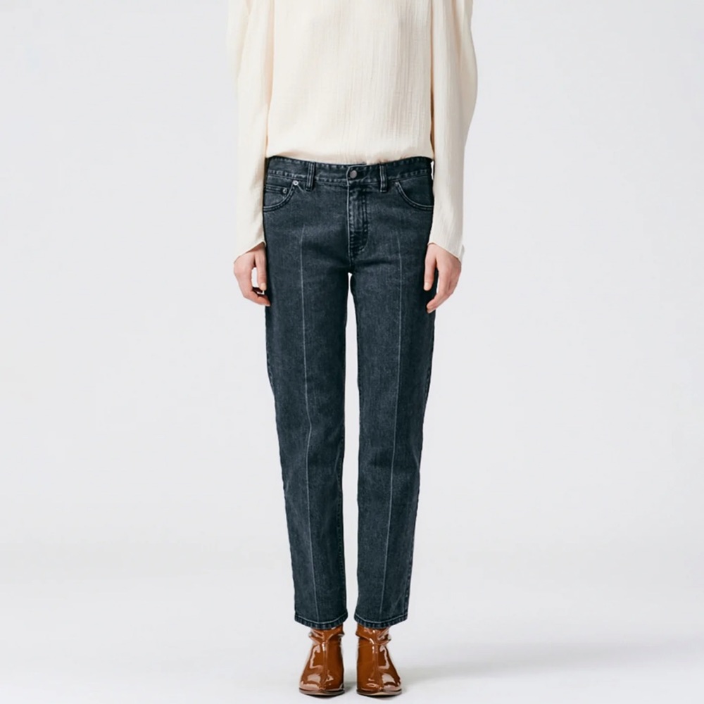 Grey Stretch Denim Elfie Jean